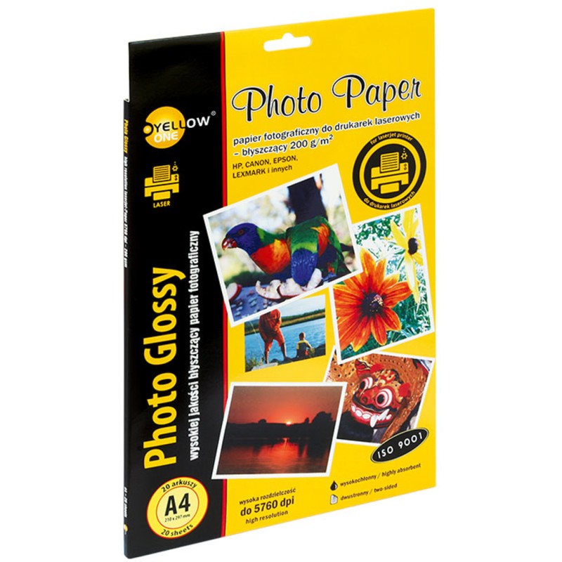 Papier YellowONE STANDARD błyszczący