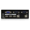 StarTech.com SV231USBGB przełącznik KVM Czarny