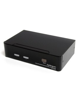 StarTech.com SV231DVIUA przełącznik KVM Czarny