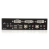 StarTech.com SV231DVIUA przełącznik KVM Czarny