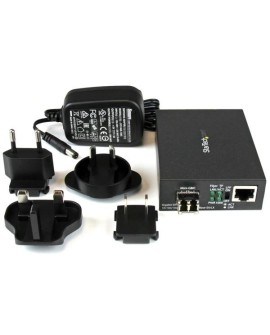 StarTech.com MCM1110MMLC konwerter sieciowy 1000 Mbit/s 850 nm Multifunkcyjny Czarny