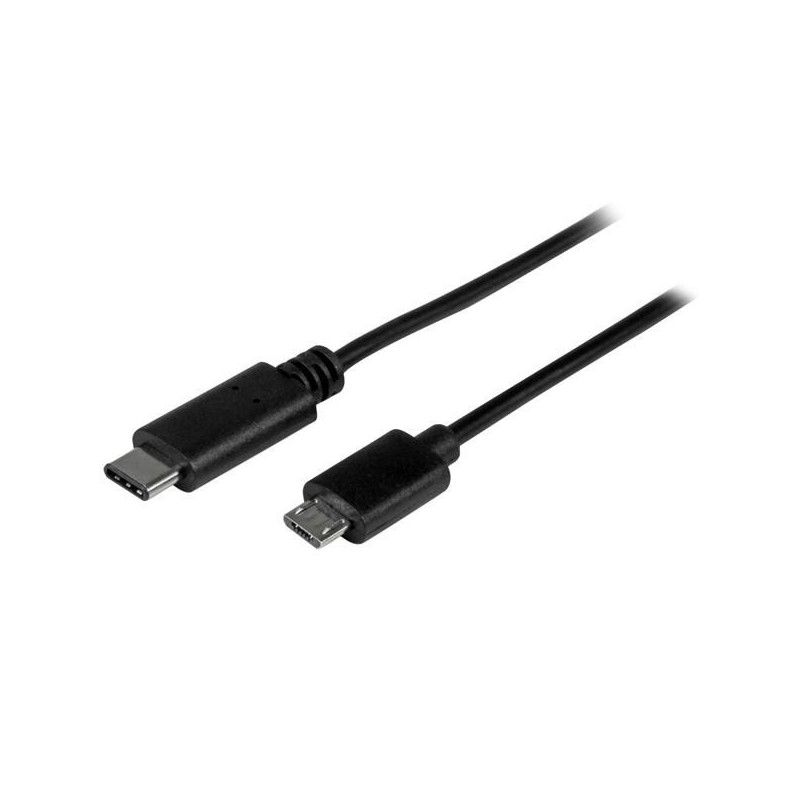 StarTech.com USB2CUB2M kabel USB USB 2.0 2 m USB C Micro-USB B Czarny