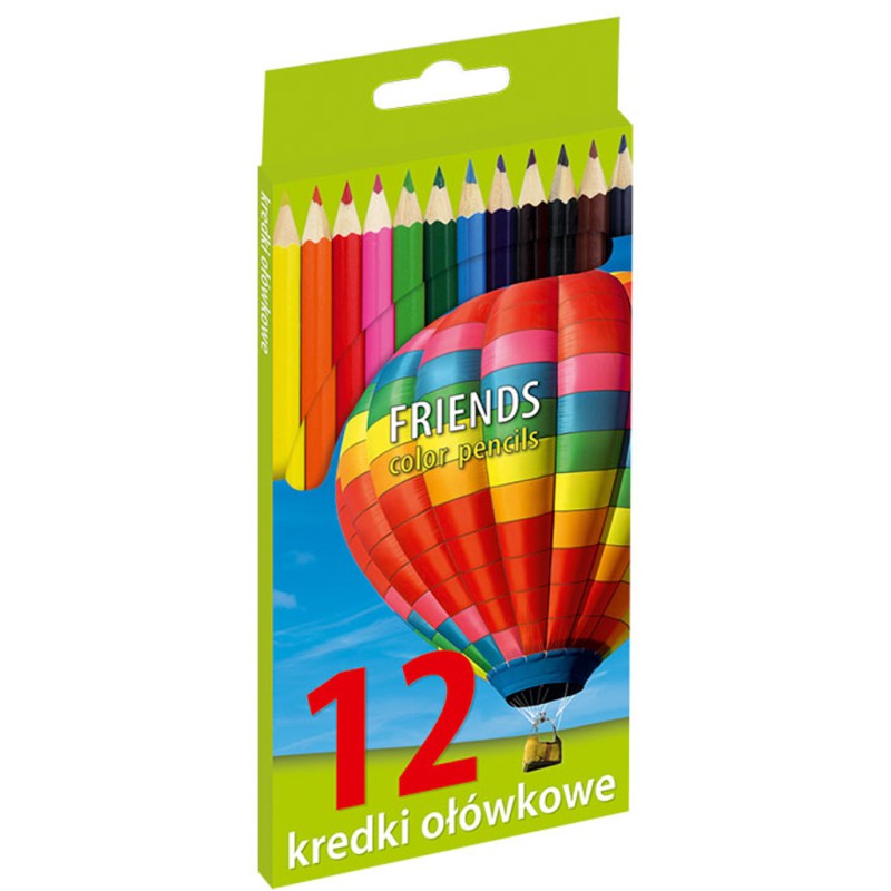 Kredki sześciokątne