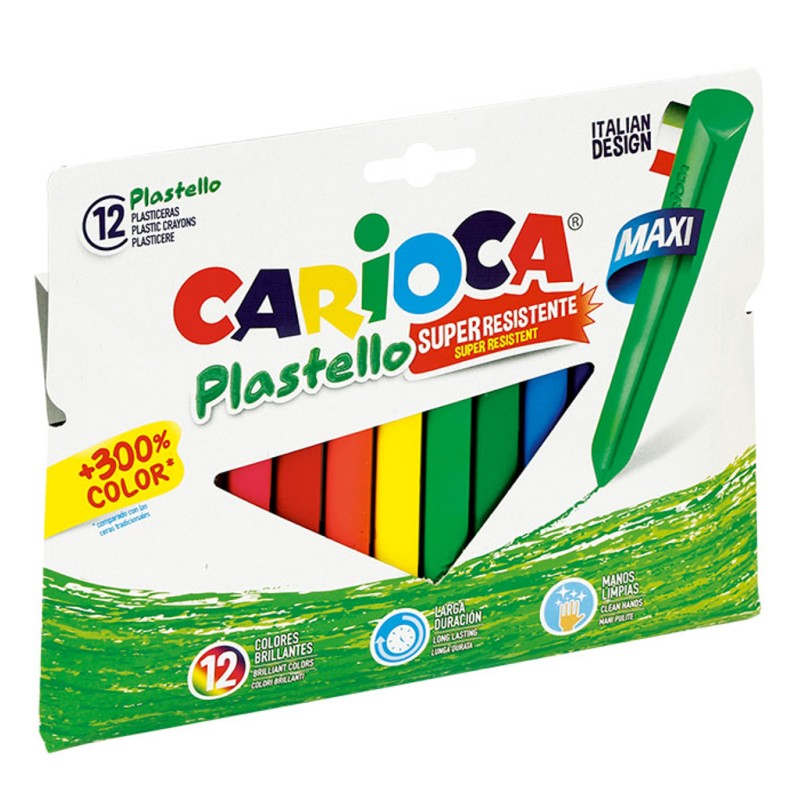 Kredki CARIOCA PLASTELLO JUMBO