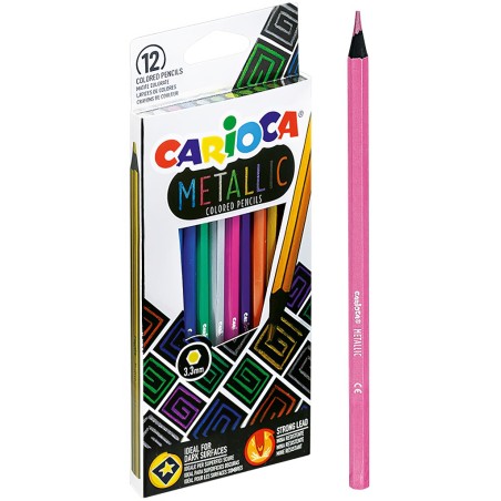 Kredki CARIOCA metaliczne