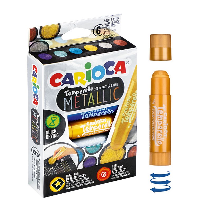 Farby w sztyfcie Carioca TEMPERELLO