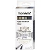 Pisaki z pędzelkiem Color Twin Brush MonAmi