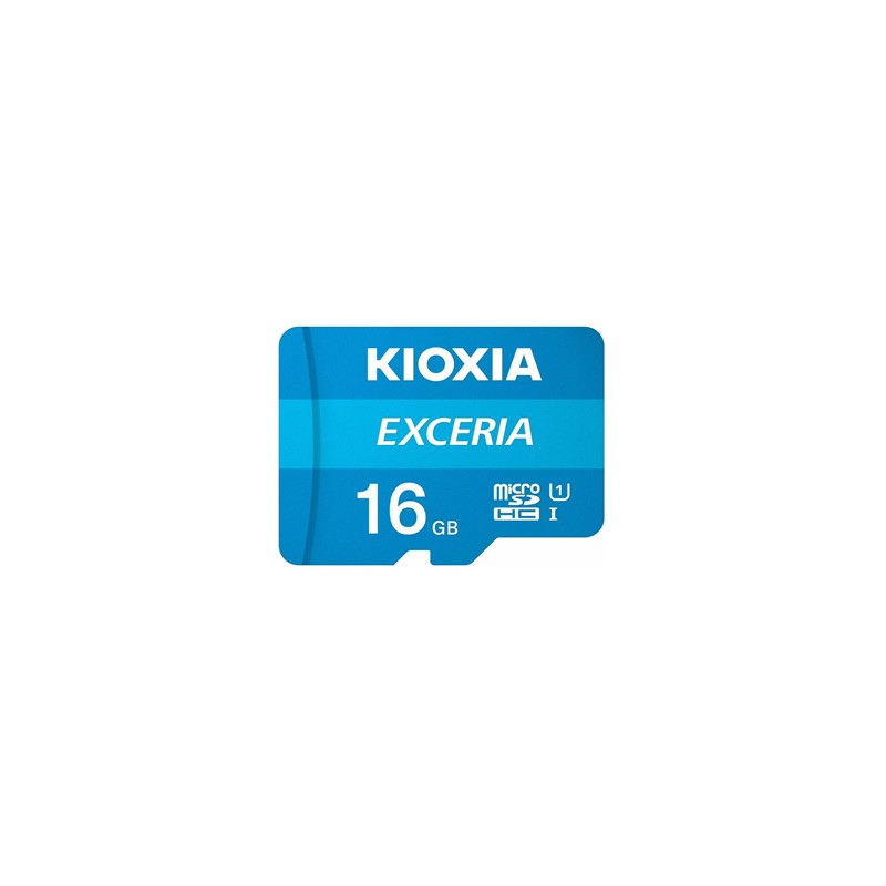 Kioxia Karta pamięci Exceria (M203), 16GB, microSDHC, LMEX1L016GG2, UHS-I U1 (Class 10)