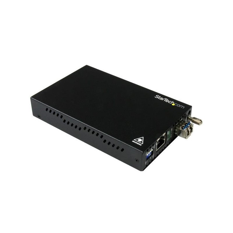 StarTech.com ET91000SM10 konwerter sieciowy 2000 Mbit/s 1310 nm Pojedynczy Czarny