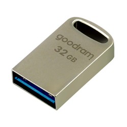 Goodram USB flash disk, USB 3.0, 32GB, UPO3, srebrny, UPO3-0320S0R11, USB A, z oczkiem na brelok
