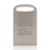 Goodram USB flash disk, USB 3.0, 32GB, UPO3, srebrny, UPO3-0320S0R11, USB A, z oczkiem na brelok