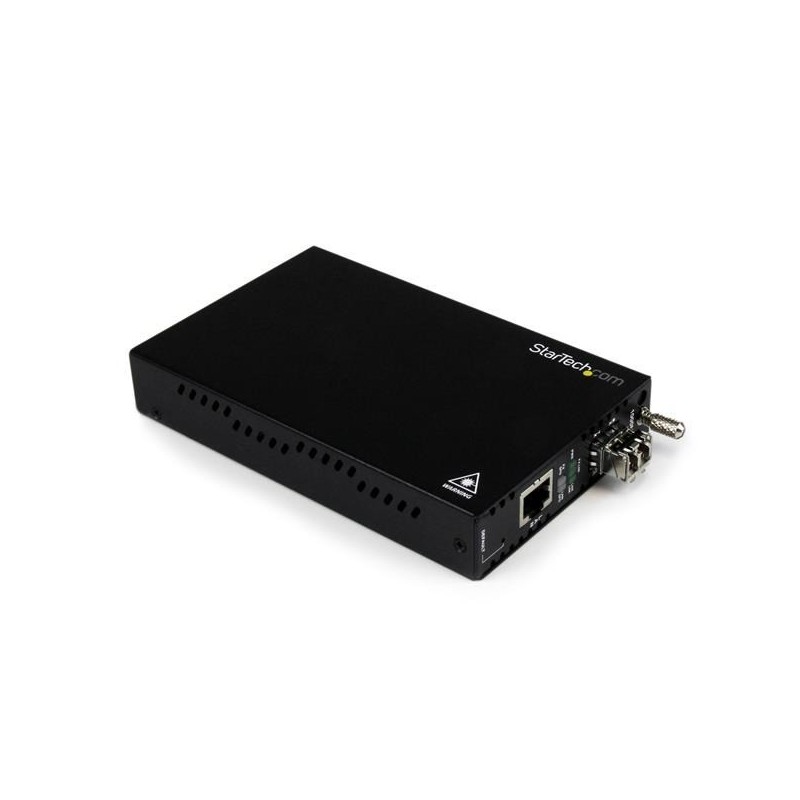 StarTech.com ET91000LCOAM konwerter sieciowy 1250 Mbit/s 850 nm Multifunkcyjny Czarny