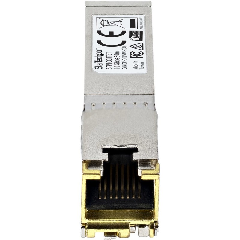 StarTech.com SFP10GBTST moduł przekaźników sieciowych Miedź 10000 Mbit/s SFP+
