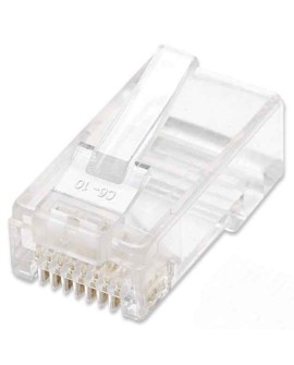 Intellinet 790055 wtyczka RJ-45 Przezroczysty