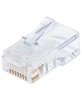 Intellinet 790512 wtyczka RJ45 Przezroczysty