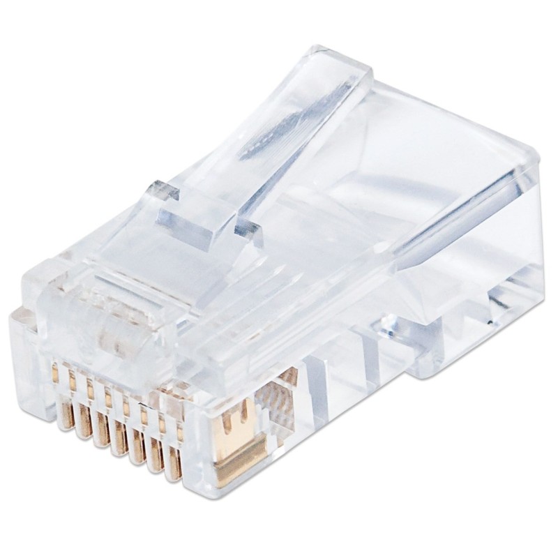 Intellinet 790512 wtyczka RJ45 Przezroczysty