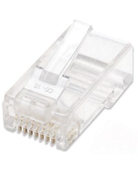 Techly IWP-JAR-C5RTY wtyczka RJ45 Przezroczysty