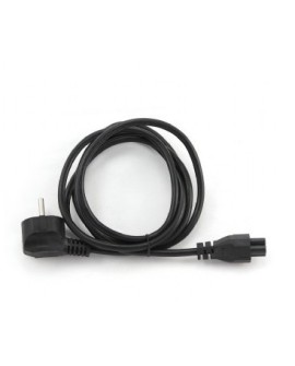 GEMBIRD KABEL ZASILAJĄCY DO NOTEBOOKA KONICZYNKA CEE 7/7 - C5 (3 PIN) VDE 1.8M, CZARNY