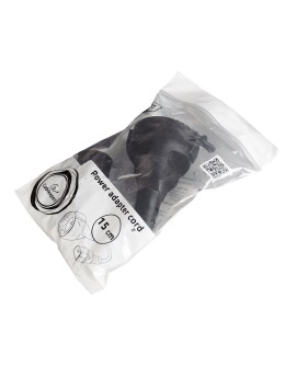 Adapter GEMBIRD PC-SFC14M-01 (C14 / IEC C14 / IEC 320 C14 M - Schuko, Shuko F 0,15m kolor czarny)