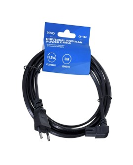 SAVIO KABEL ZASILAJĄCY PŁASKI ÓSEMKA 3M CL-144