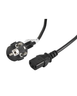 LANBERG KABEL ZASILAJĄCY VDE CEE 7/7 - C13 3M