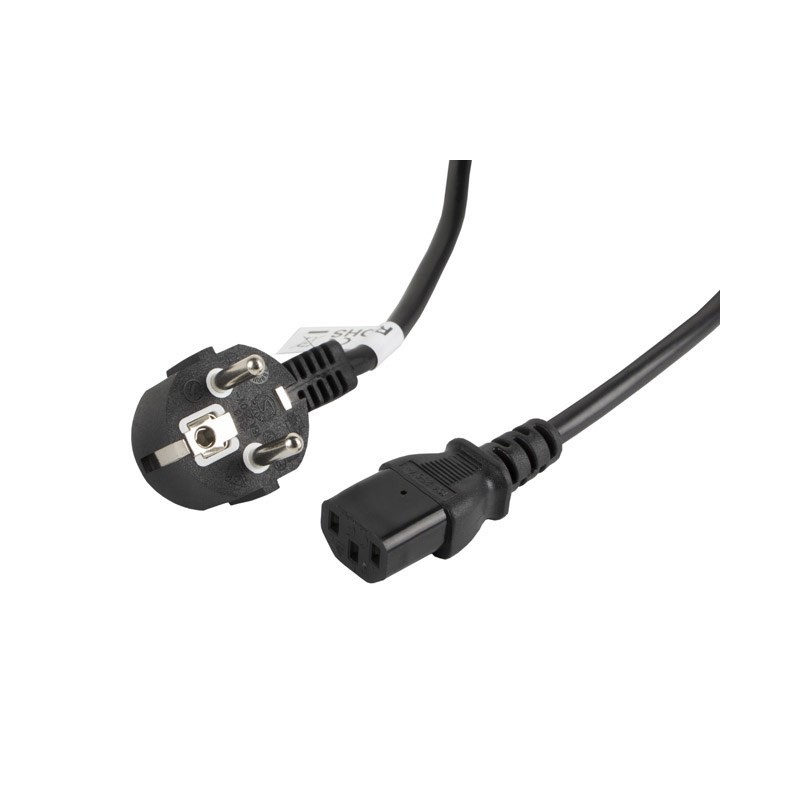 LANBERG KABEL ZASILAJĄCY VDE CEE 7/7 - C13 3M