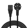 SAVIO SAVIO CL-181 KABEL ZASILAJĄCY CEE 7/7 (E/F) – IEC C13 5M CL-181