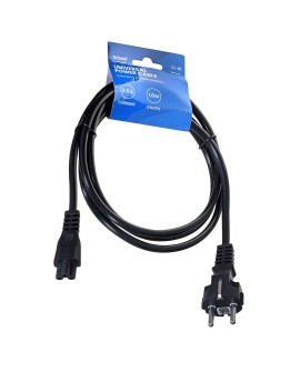 Kabel zasilający do notebooka SAVIO cl-81 (1,8m kolor czarny)