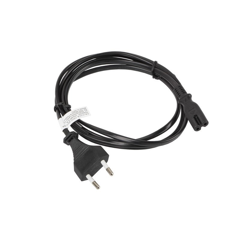 LANBERG KABEL ZASILAJĄCY EURO CEE 7/16 - C7 1.8M (ÓSEMKA)