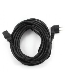 Kabel GEMBIRD PC-186-VDE-10M (C13 / IEC C13 / IEC 320 C13 - Schuko 10m kolor czarny)