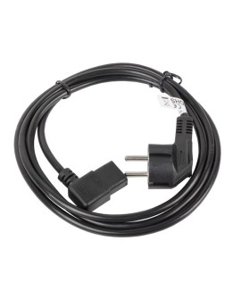 Kabel Lanberg CA-C13C-12CC-0018-BK (C13 / IEC C13 / IEC 320 C13 F - Schuko M 1,8m kolor czarny)