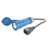 APC AP9899 kabel zasilające Czarny 2,5 m
