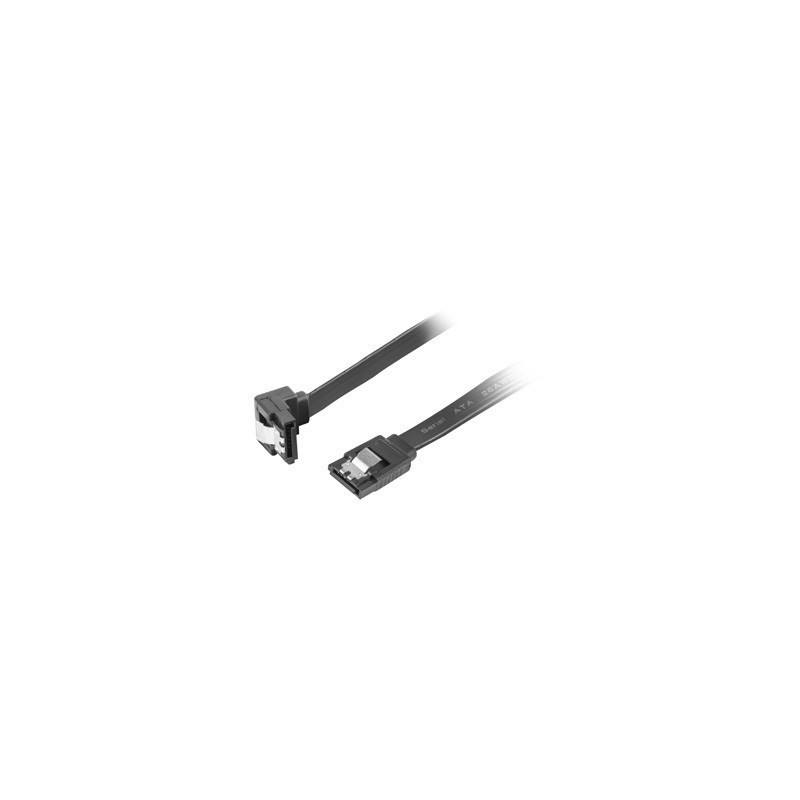 Kabel Lanberg CA-SASA-13CU-0050-BK (SATA III M - SATA III M 0,50m kolor czarny)