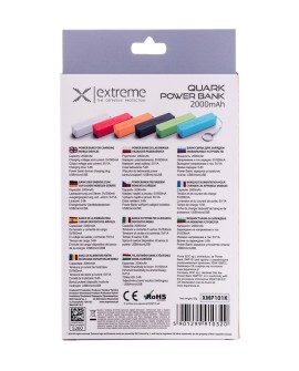 ESPERANZA POWER BANK 2000MAH QUARK CZARNY XMP101K