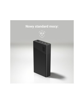 GREEN CELL POWERBANK POWERPLAY 20S BIAŁY 20000MAH 22,5W 3X USB-C PD 1X USB-A