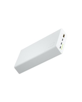 GREEN CELL POWERBANK POWERPLAY 20S BIAŁY 20000MAH 22,5W 3X USB-C PD 1X USB-A