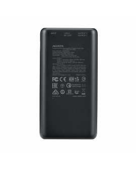 Powerbank ADATA P20000QCD 20000mAh niebieski