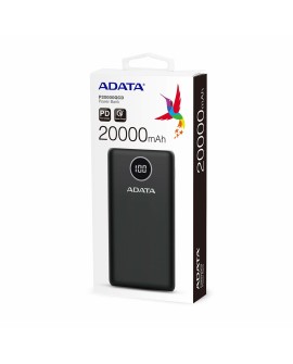 Powerbank ADATA P20000QCD 20000mAh niebieski