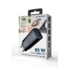 GEMBIRD SZYBKA ŁADOWARKA USB POWER DELIVERY USB TYPU C, 3X USB, 65 W, GAN CZARNA