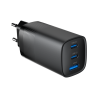 GEMBIRD SZYBKA ŁADOWARKA USB POWER DELIVERY USB TYPU C, 3X USB, 65 W, GAN CZARNA
