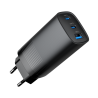 GEMBIRD SZYBKA ŁADOWARKA USB POWER DELIVERY USB TYPU C, 3X USB, 65 W, GAN CZARNA