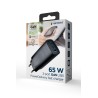GEMBIRD SZYBKA ŁADOWARKA USB POWER DELIVERY USB TYPU C, 3X USB, 65 W, GAN CZARNA