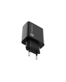 NATEC ŁADOWARKA SIECIOWA RIBERA USB-A + USB-C 20W POWER DELIVERY CZARNA NUC-2062