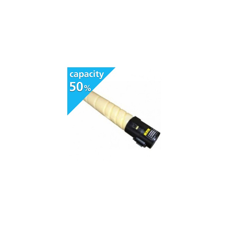 Konica Minolta oryginalny toner TN512Y, A33K25H,A33K25C, yellow, 17500s, połowa pojemności