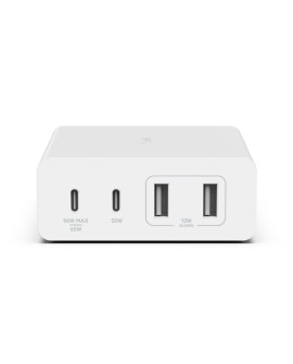 Belkin WCH010VFWH ładowarka do urządzeń przenośnych Laptop, Smartfon, Tablet Biały Prąd przemienny Wewnętrzna