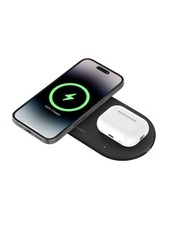 Belkin WIZ021VFBK Organizery do stacji ładującej Wolnostojący Plastik Czarny