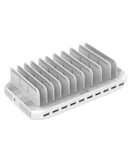UNITEK STACJA ŁADUJĄCA 10X USB 2,4A 96W, Y-2172