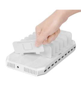 UNITEK STACJA ŁADUJĄCA 10X USB 2,4A 96W, Y-2172