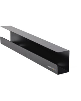 StarTech.com UDCMTRAY organizator na kable Biurko Korytko kablowe Czarny 1 szt.