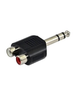 SSQ HA7 - Adapter 2 x gniazdo RCA - jack stereo 6.3mm